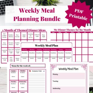 Weekly Meal Planning Bundle
