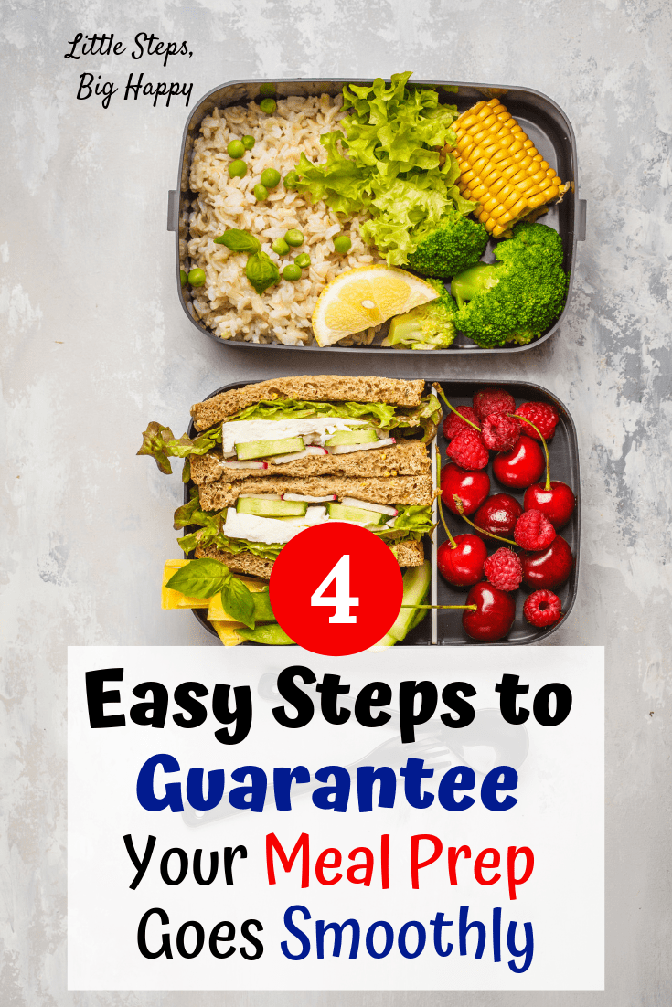 How to Meal Prep for Beginners in 4 Easy Steps