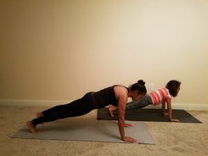 Family Friendly Yoga Routine: Plank Pose