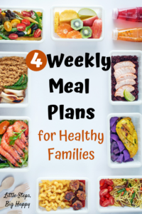 4 Easy Weekly Meal Plans for Healthy Families