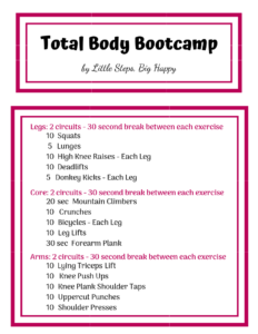 Total Body Bootcamp