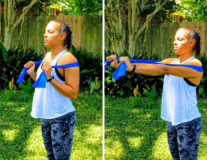 Chest Press - Resistance Band