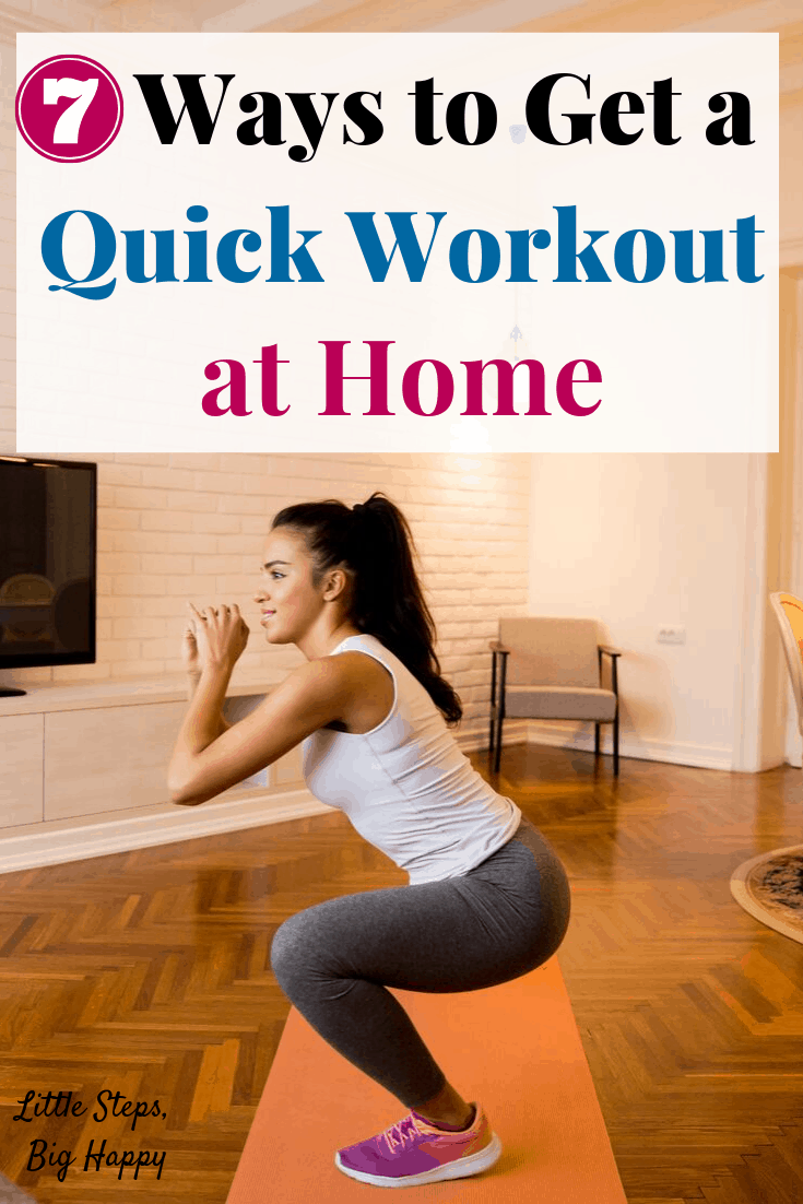 7 Ways to Get a Quick Workout at Home – Fitness