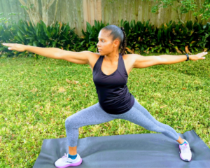 Beginner Yoga Routine - Warrior II Right Leg
