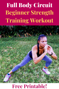Full Body Beginner Strength Training Workout