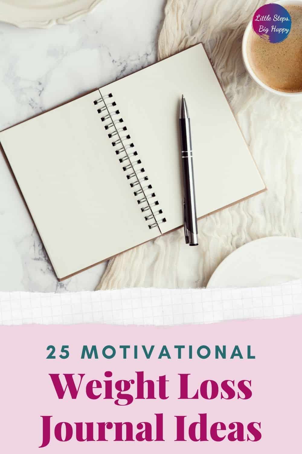 25 Quick Morning Journal Ideas for Weight Loss {FREE Printable}