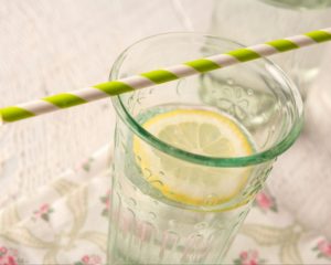 Tips for drinking more water - use a straw