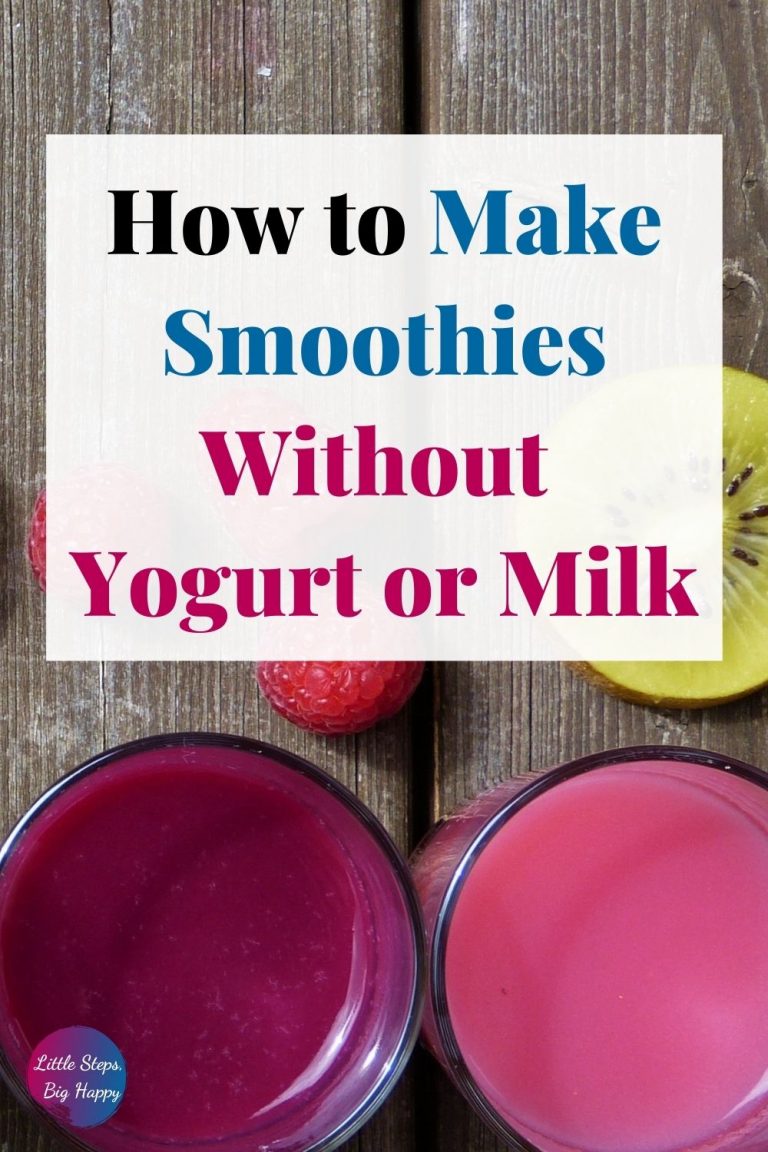 How to Make a Smoothie Without Yogurt or Milk + 20 Tasty Recipes